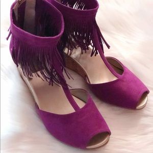 Joyfolie Fiona Wedge Heel Sandals